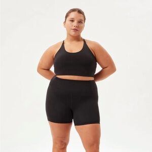 Girlfriend Collective Cleo Halter Sports Bra